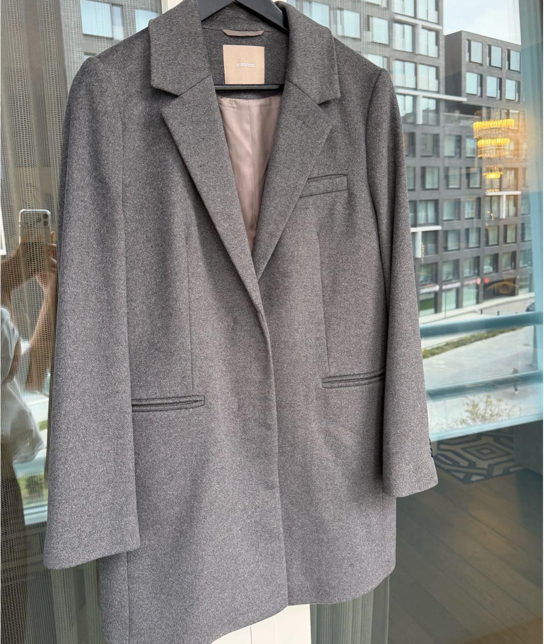 12 STOREEZ Антрацитовый шерстяной жакет/пиджак, фото 2