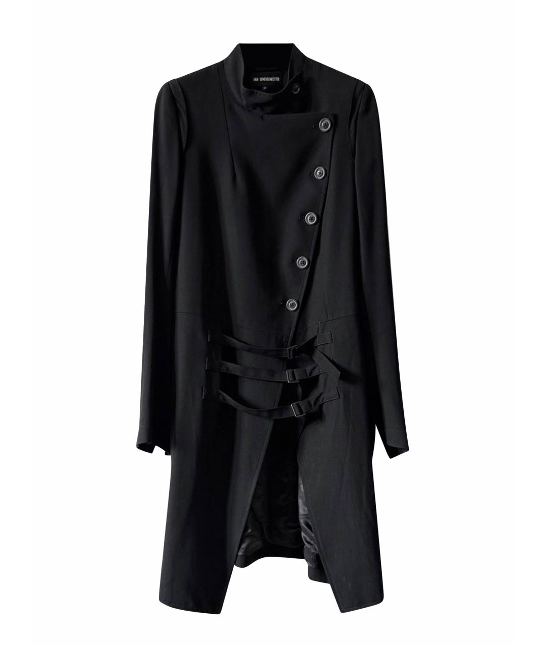 ANN DEMEULEMEESTER Шерстяное пальто, фото 1