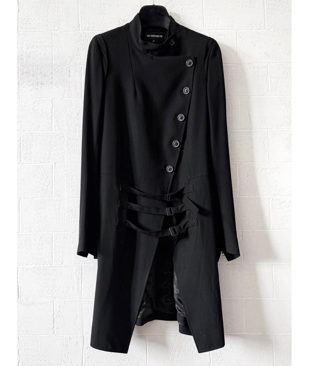 ANN DEMEULEMEESTER Шерстяное пальто, фото 2