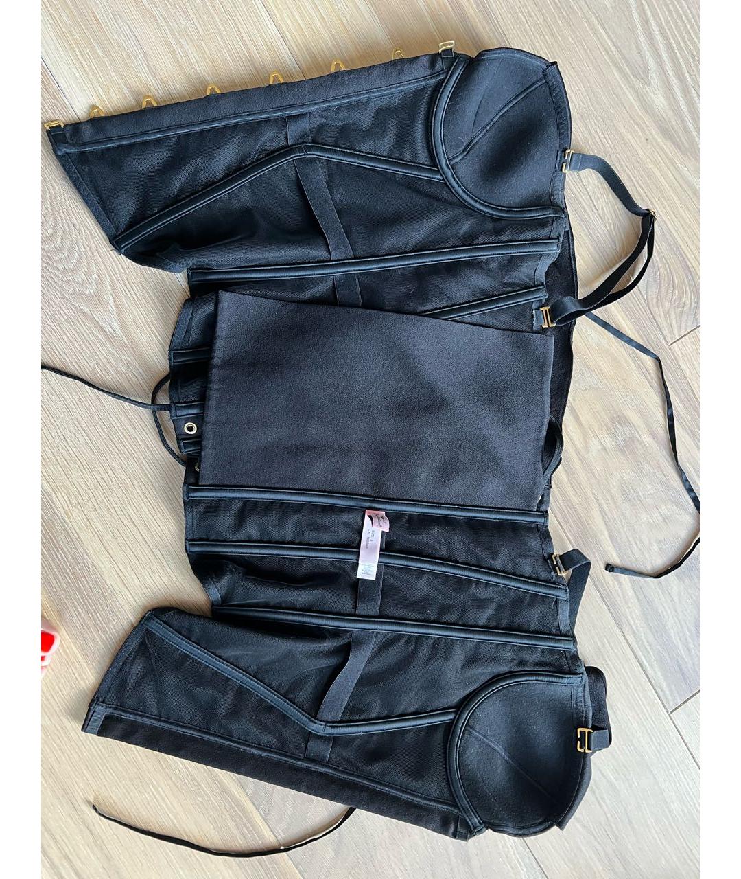 AGENT PROVOCATEUR Черный вискозный корсет, фото 8