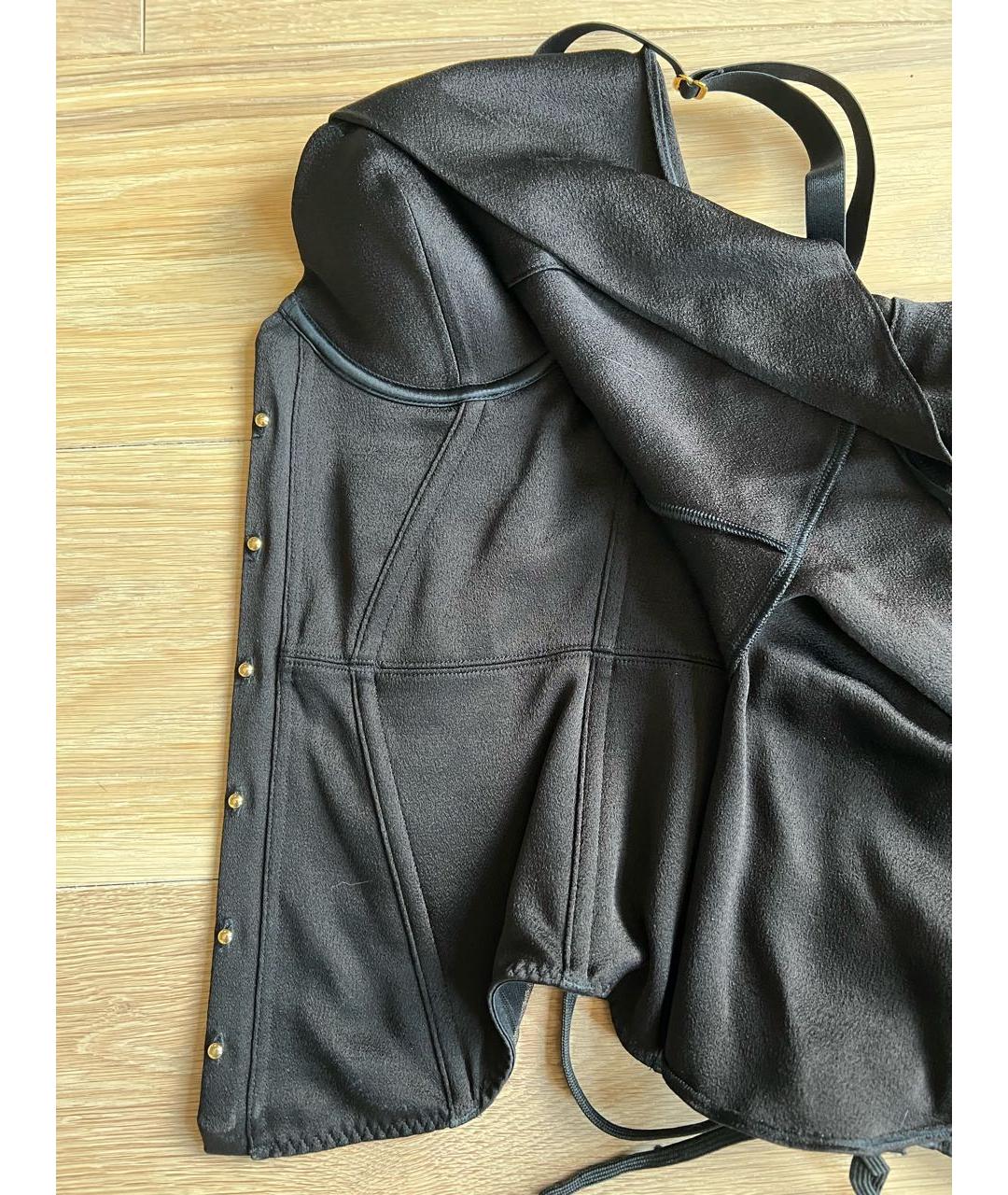 AGENT PROVOCATEUR Черный вискозный корсет, фото 5