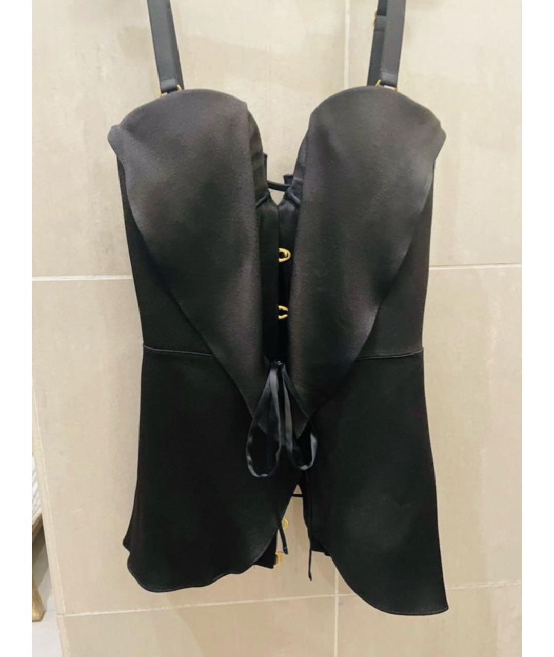 AGENT PROVOCATEUR Черный вискозный корсет, фото 2