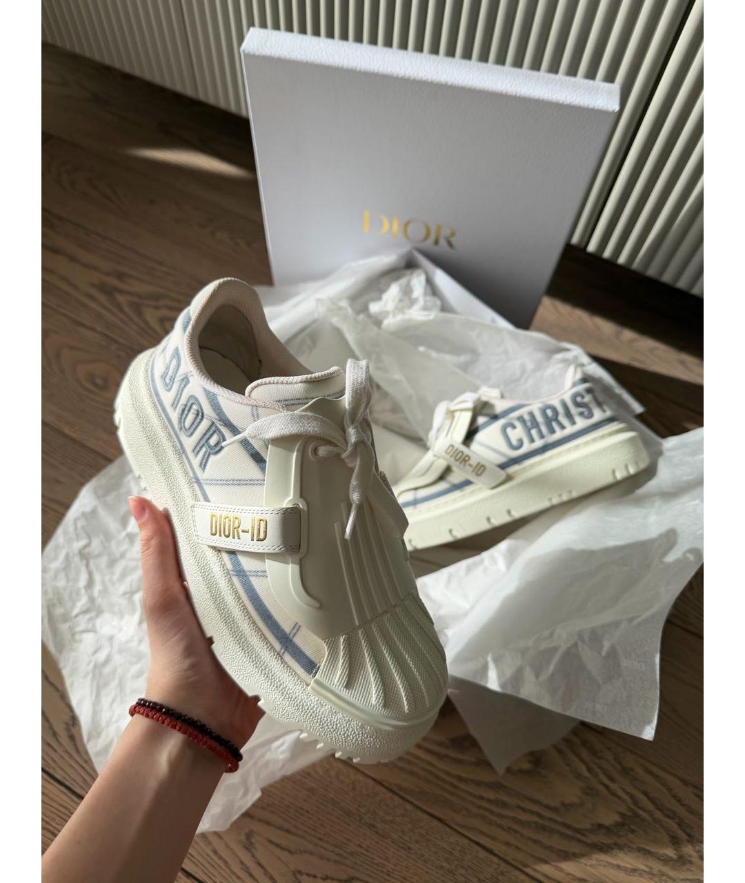 CHRISTIAN DIOR Белые кеды, фото 6