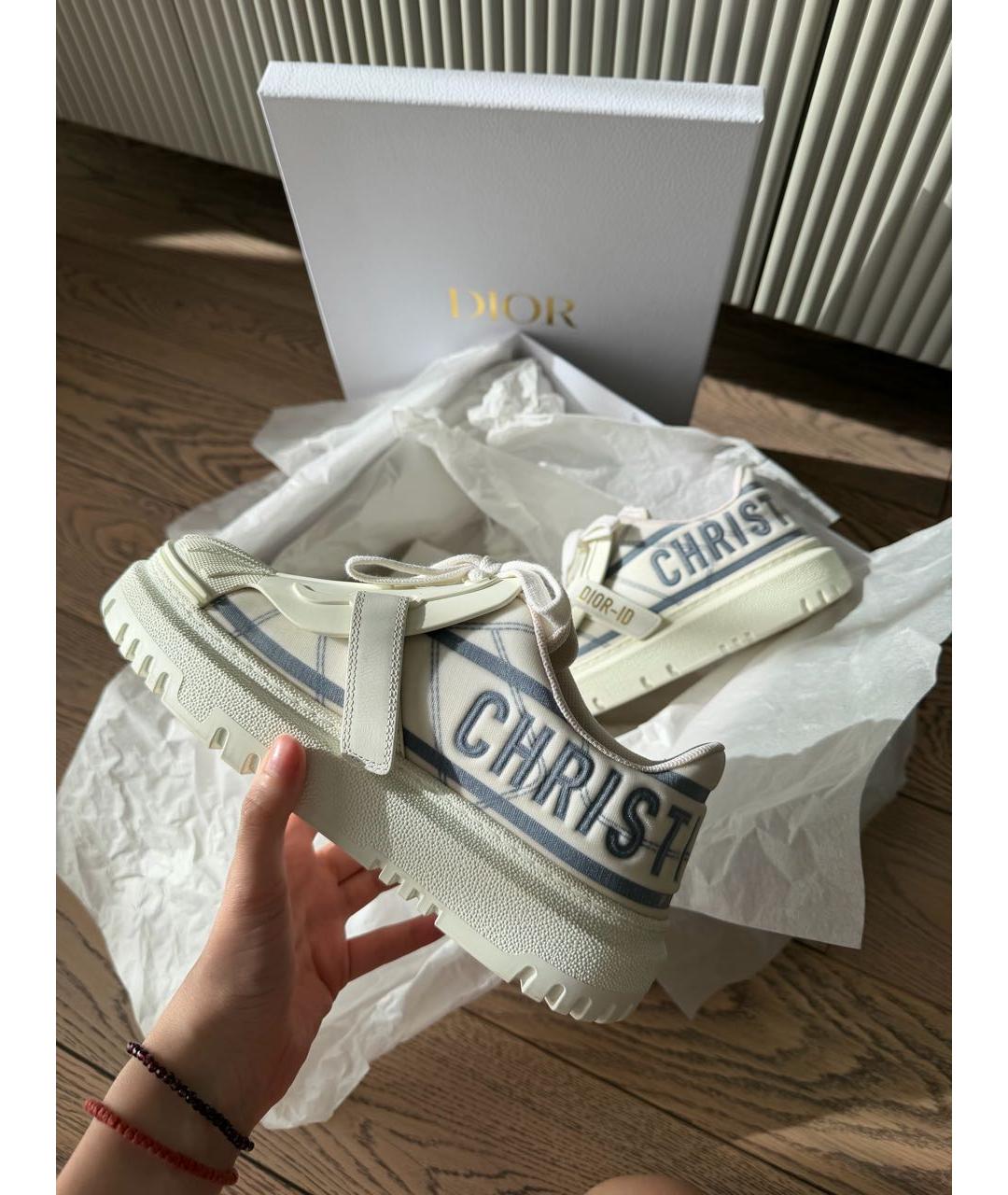 CHRISTIAN DIOR Белые кеды, фото 7