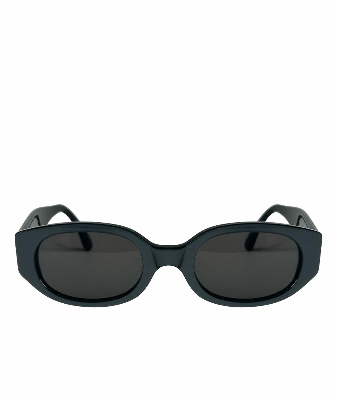 DOLCE&GABBANA Антрацитовые пластиковые солнцезащитные очки, фото 1