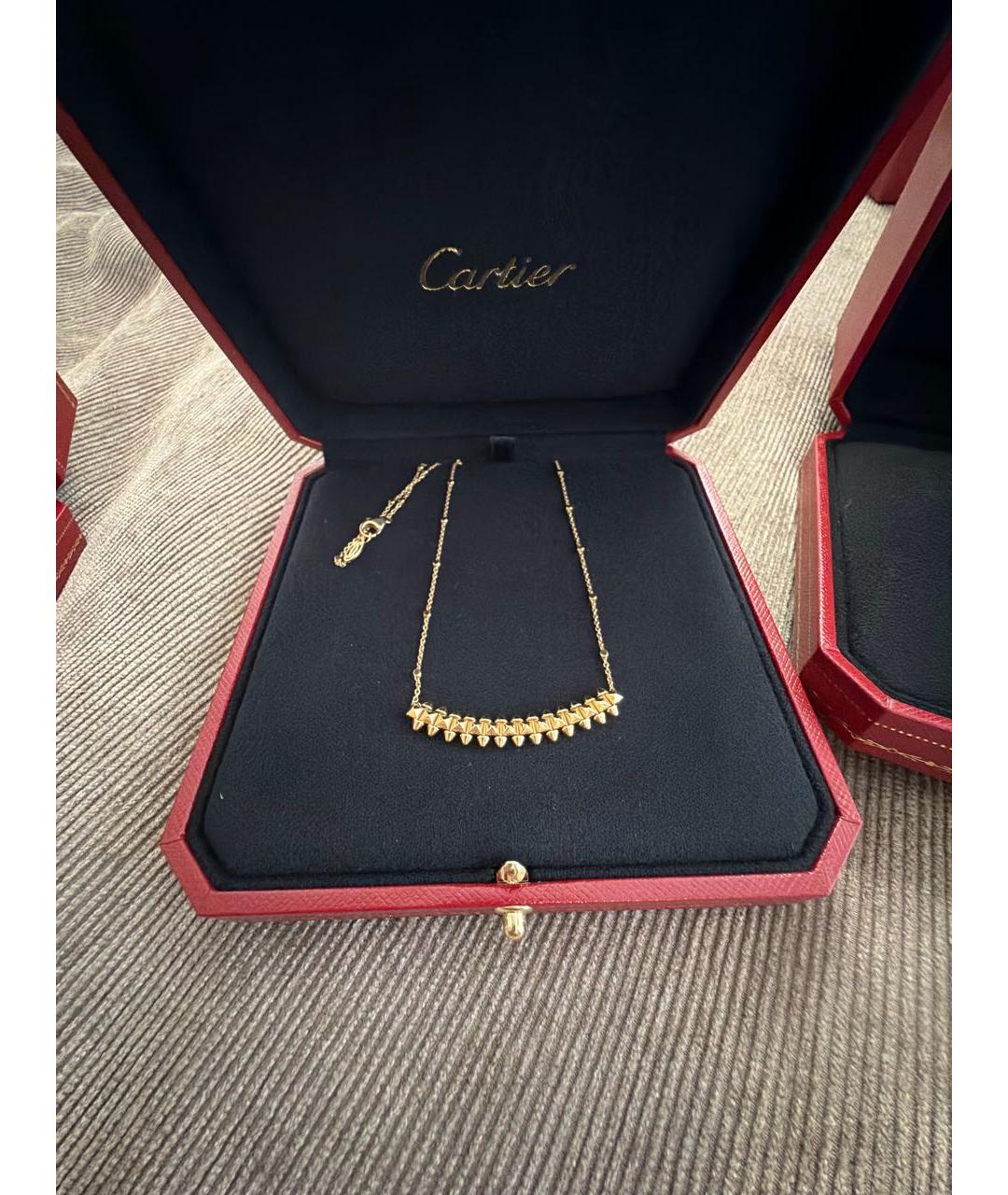 CARTIER Золотое колье из розового золота, фото 5