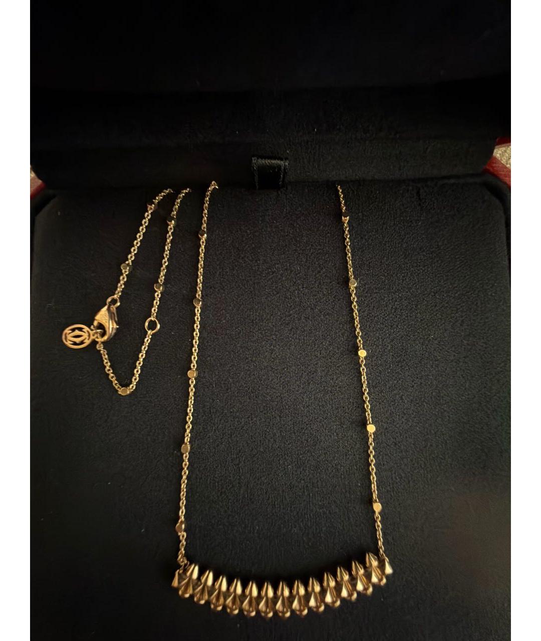 CARTIER Золотое колье из розового золота, фото 2