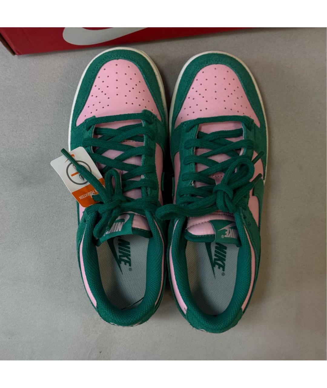 NIKE Зеленые замшевые кеды, фото 3