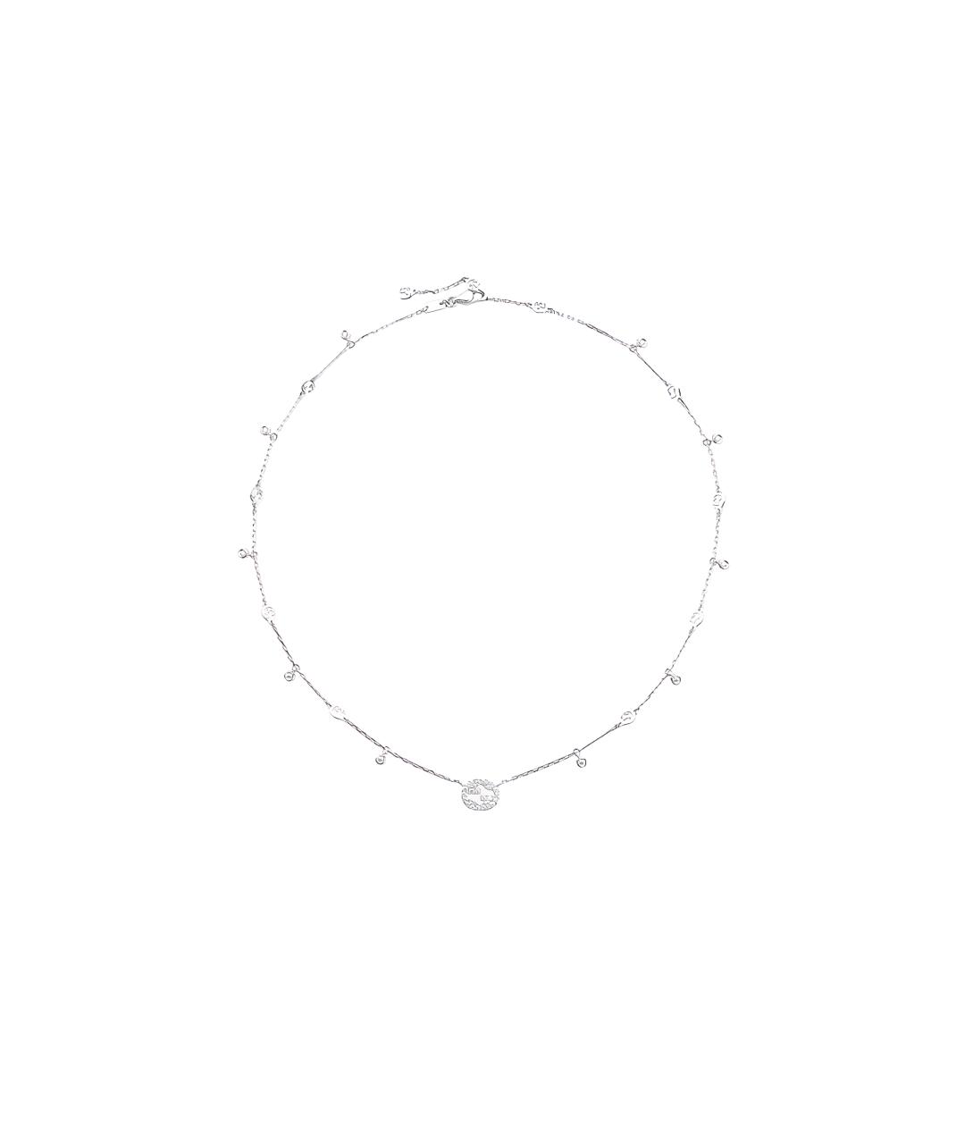 GUCCI Серебряное колье, фото 2