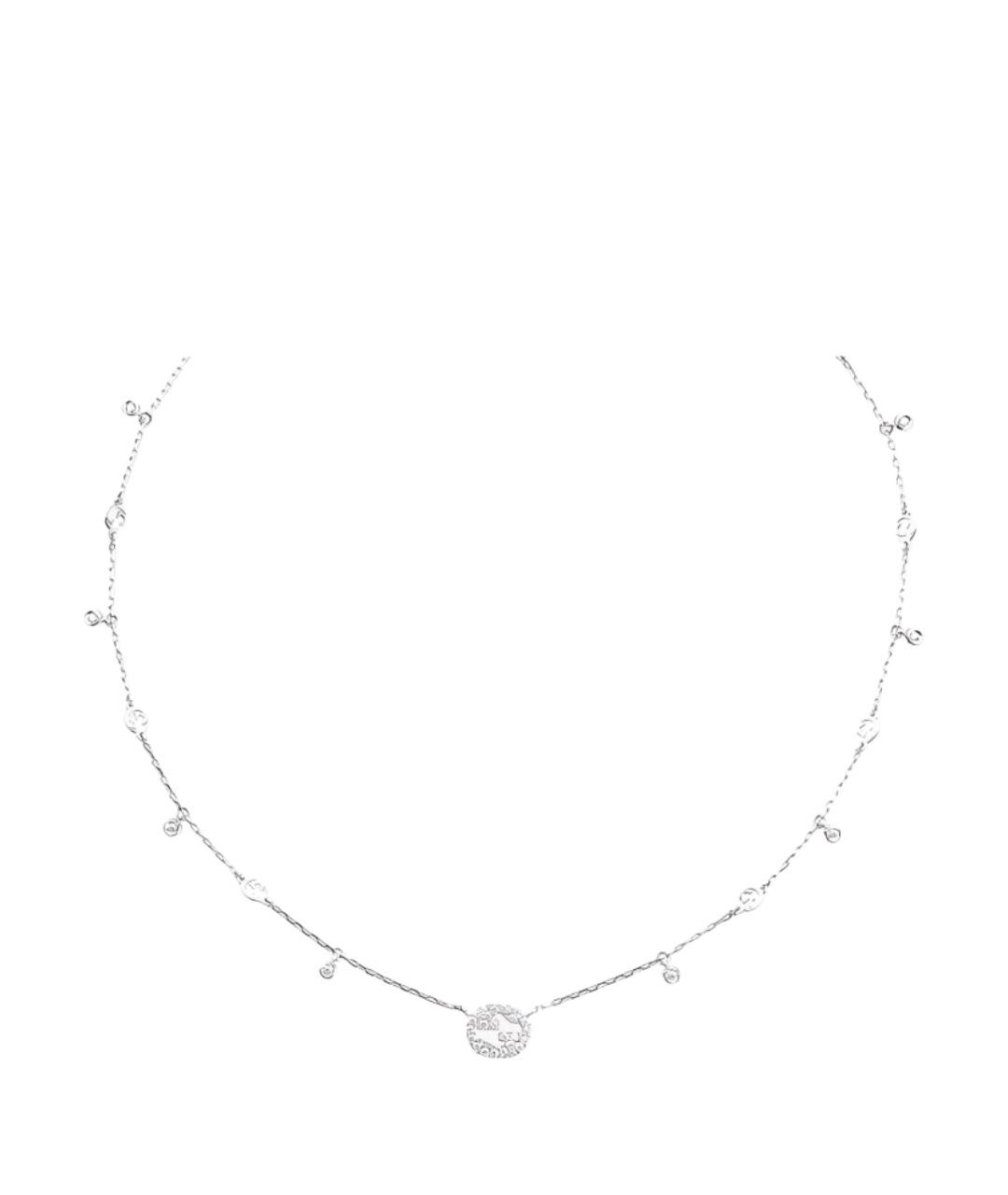 GUCCI Серебряное колье, фото 1