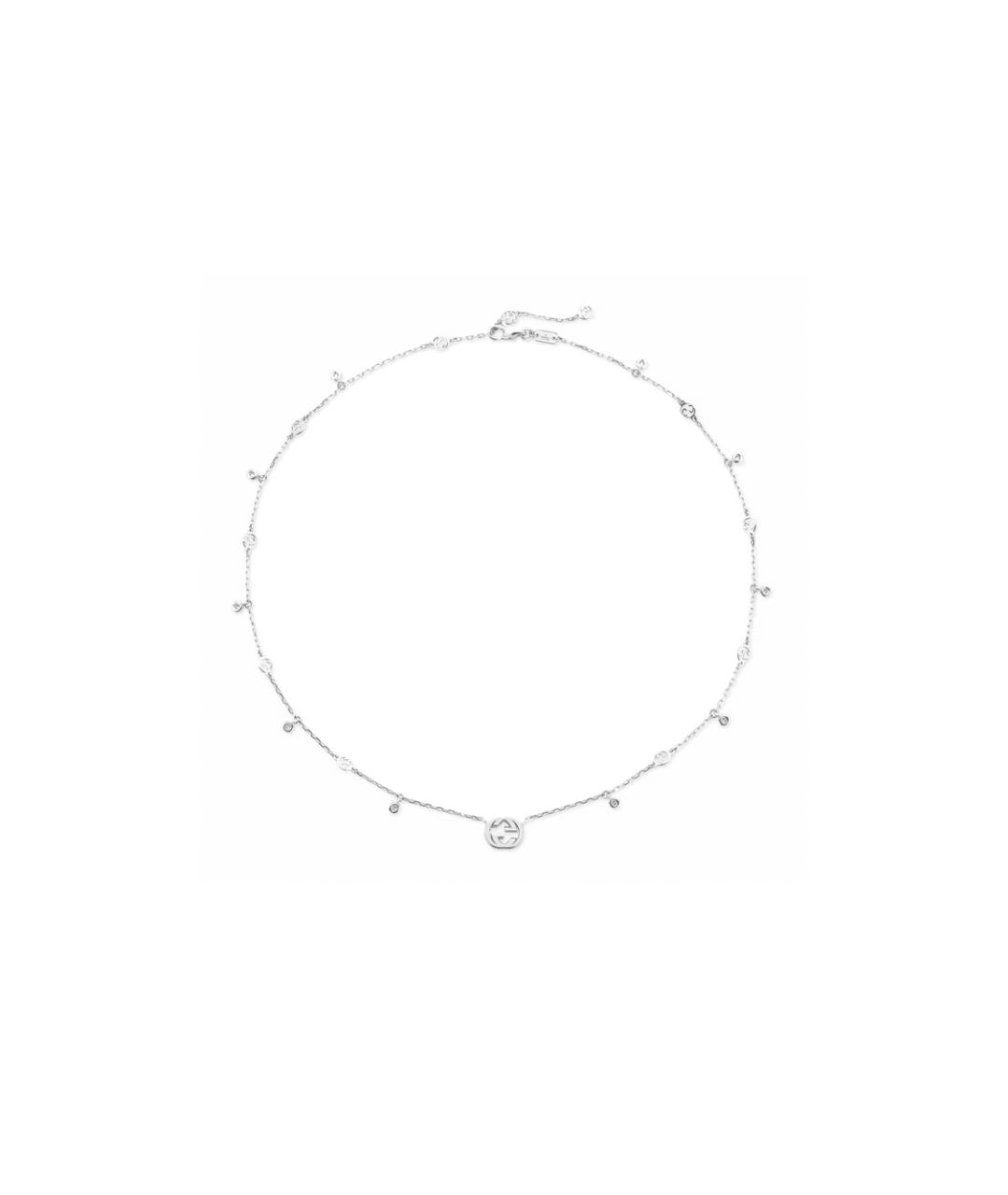 GUCCI Серебряное колье, фото 3