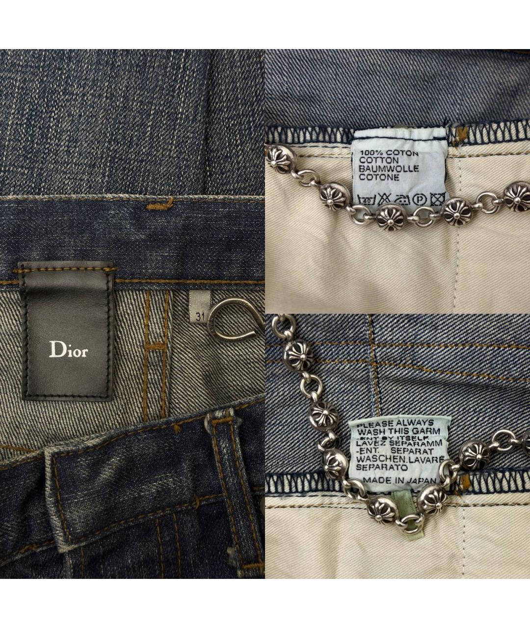 CHRISTIAN DIOR Прямые джинсы, фото 6