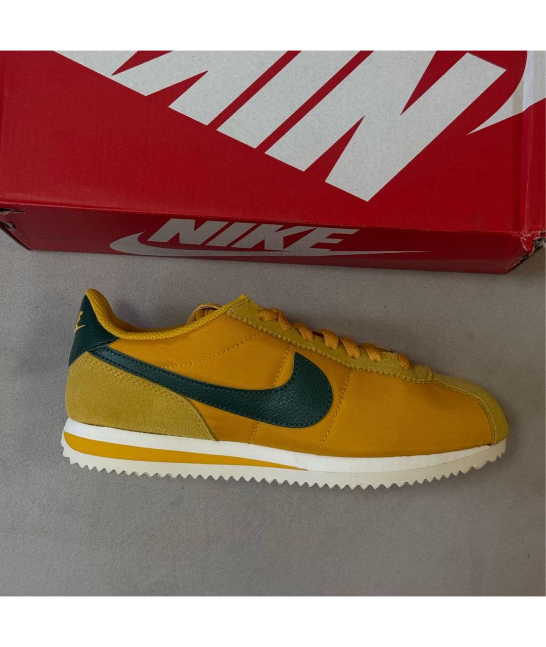 NIKE Желтые текстильные кеды, фото 6