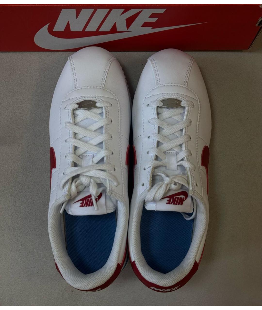 NIKE Белые кожаные кеды, фото 3