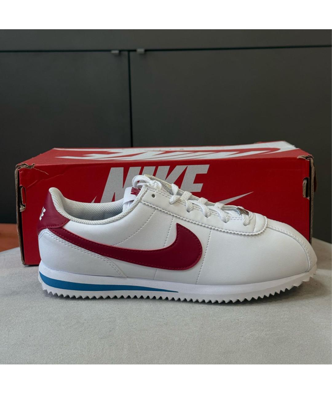 NIKE Белые кожаные кеды, фото 6