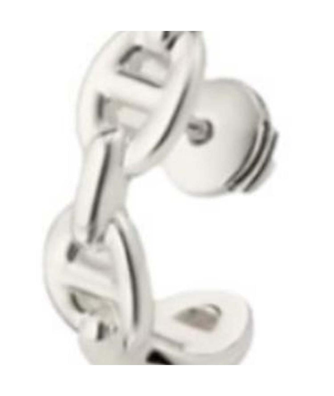 HERMES Серебряные серьги, фото 3