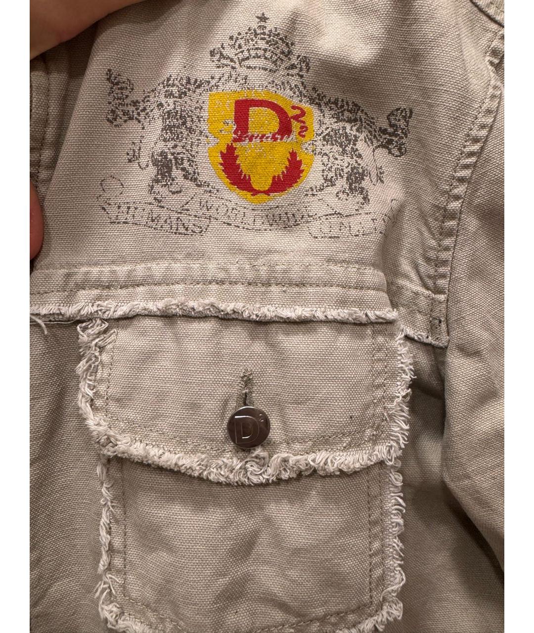 DSQUARED2 Бежевая куртка, фото 4
