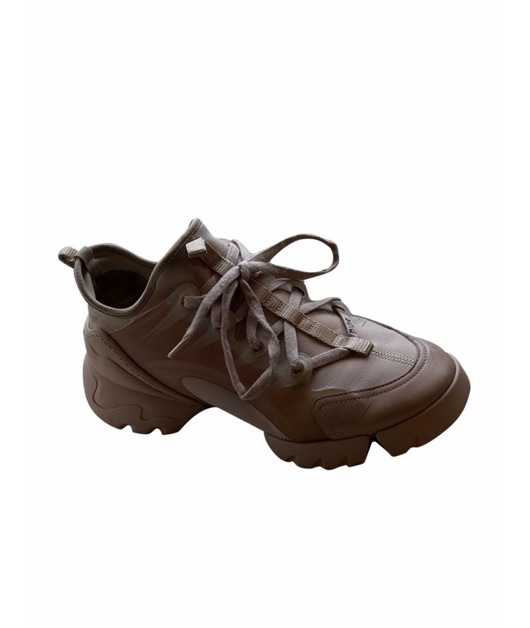 CHRISTIAN DIOR Бежевые кроссовки, фото 1