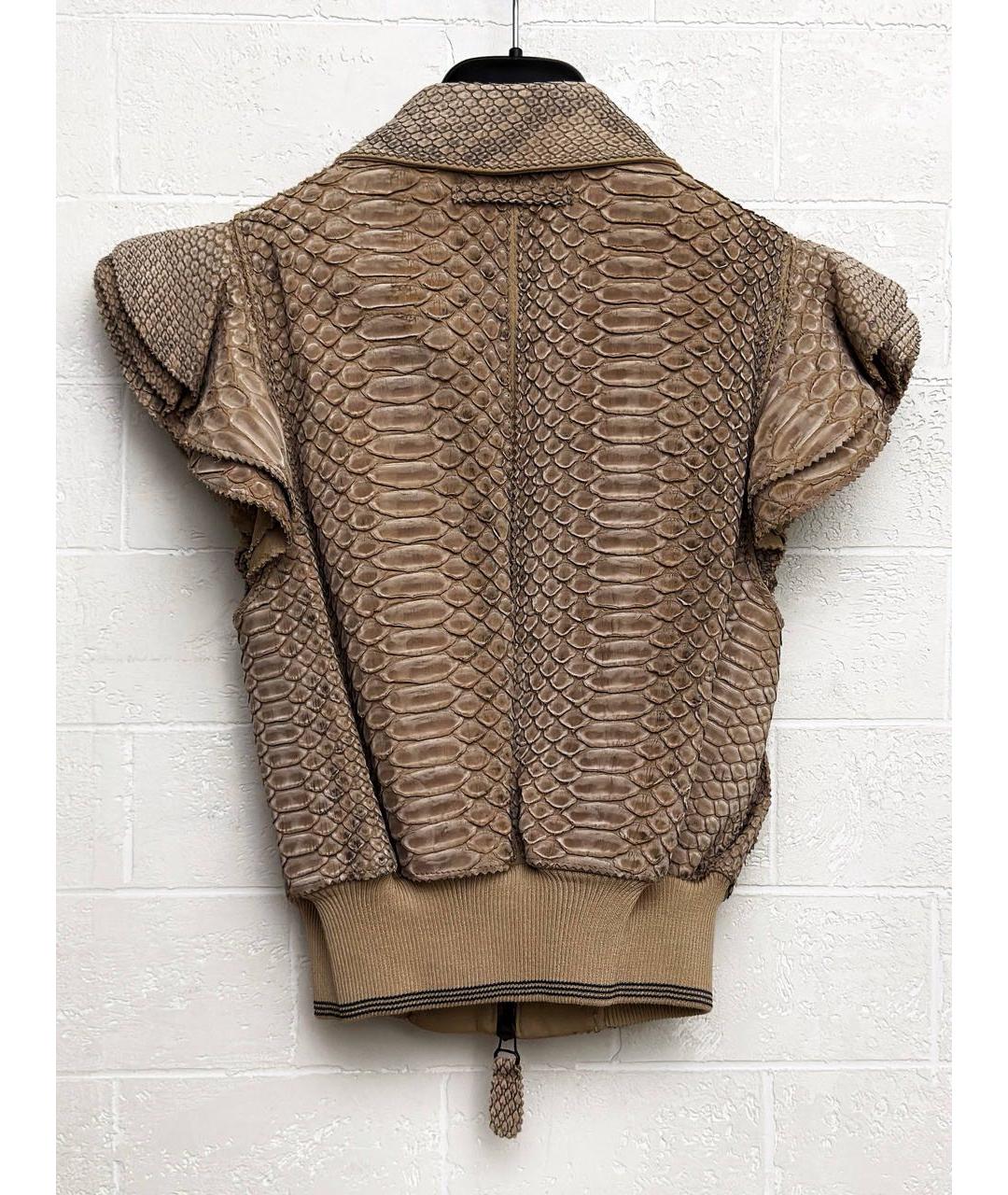 JEAN PAUL GAULTIER Жилетка из экзотической кожи, фото 2