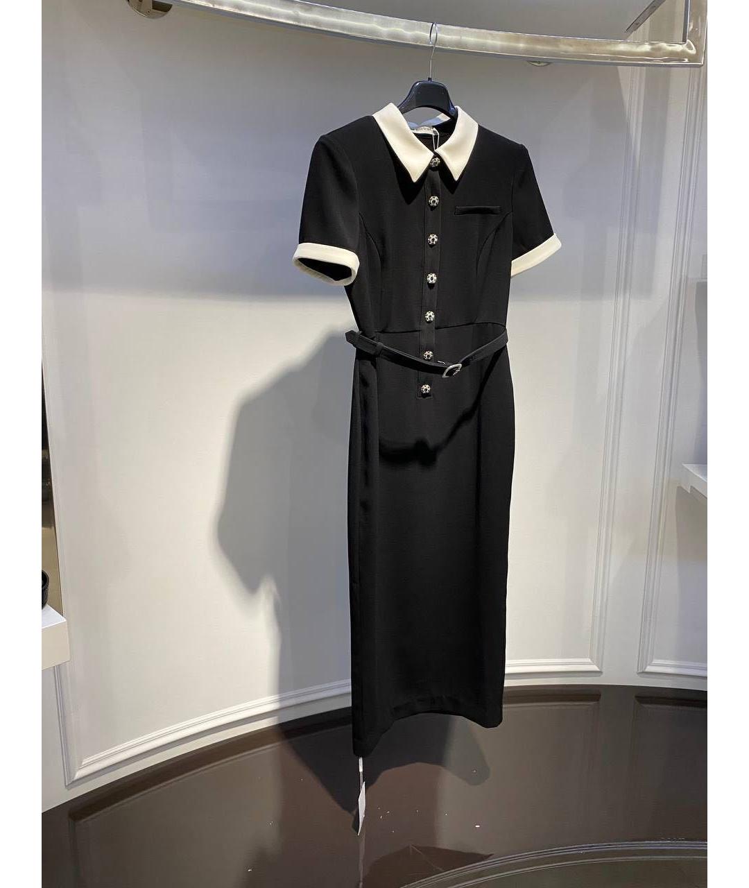 SELF-PORTRAIT Черное повседневное платье, фото 4