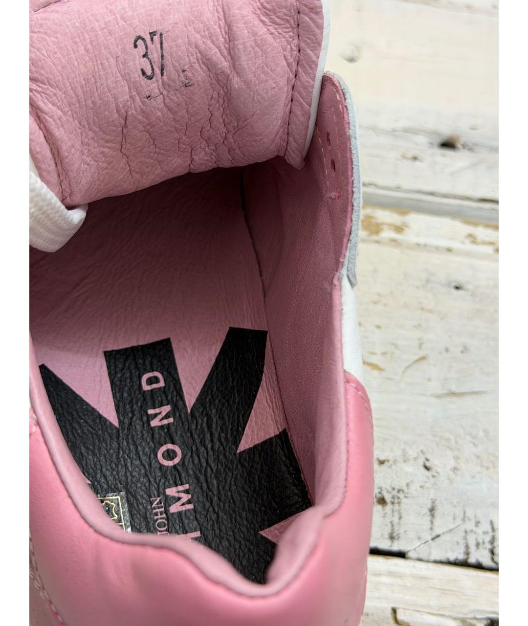 JOHN RICHMOND Белые кожаные кеды, фото 7