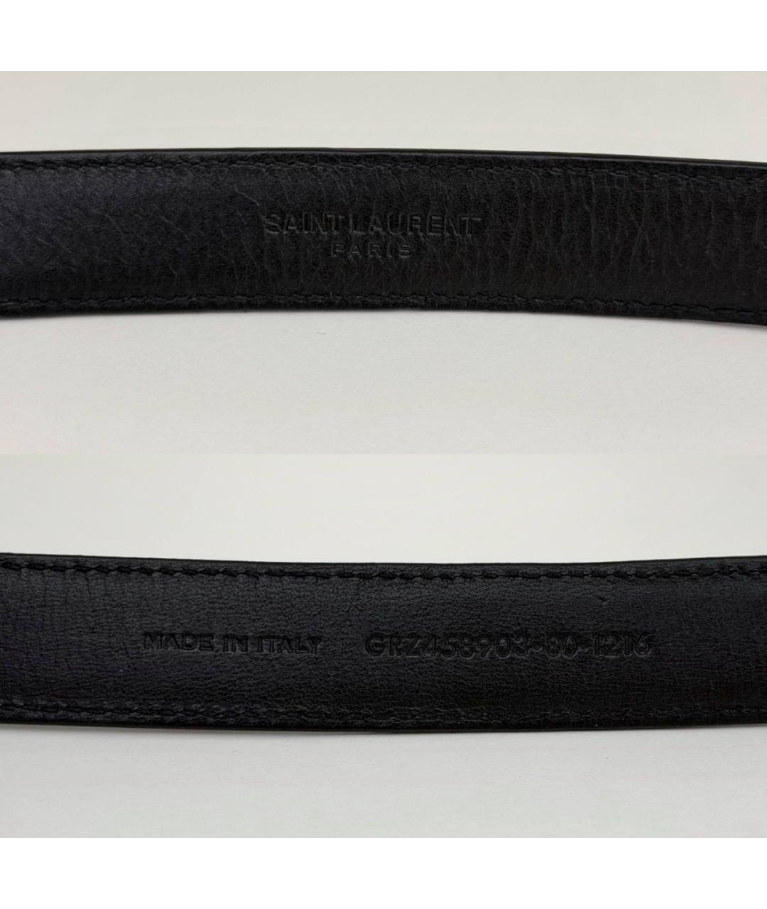 SAINT LAURENT Кожаный ремень, фото 4