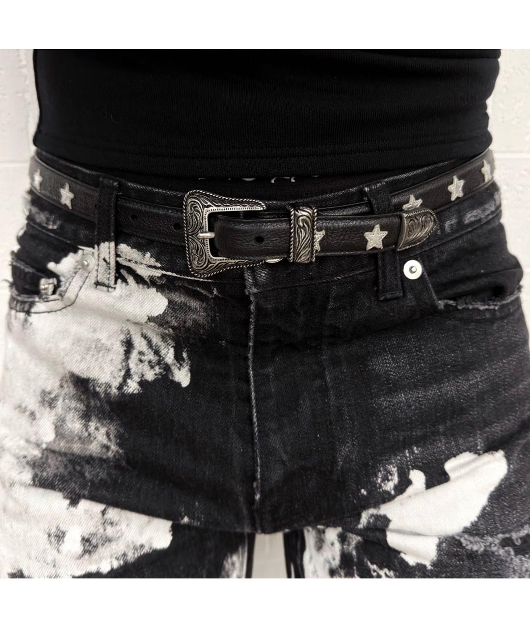 SAINT LAURENT Кожаный ремень, фото 5