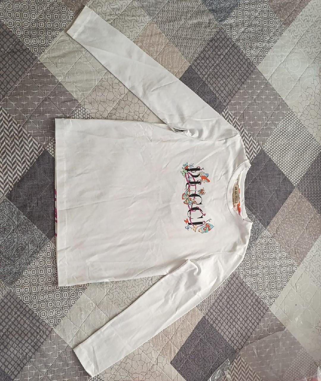 EMILIO PUCCI Белый хлопковый детская футболка / топ, фото 3