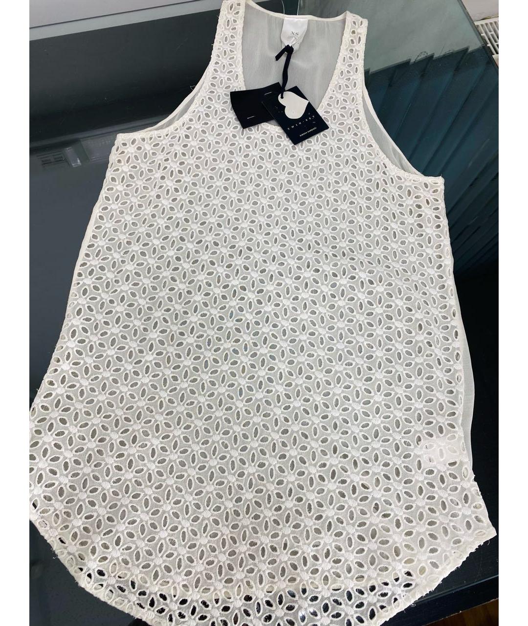 TWIN-SET Шелковая майка, фото 3