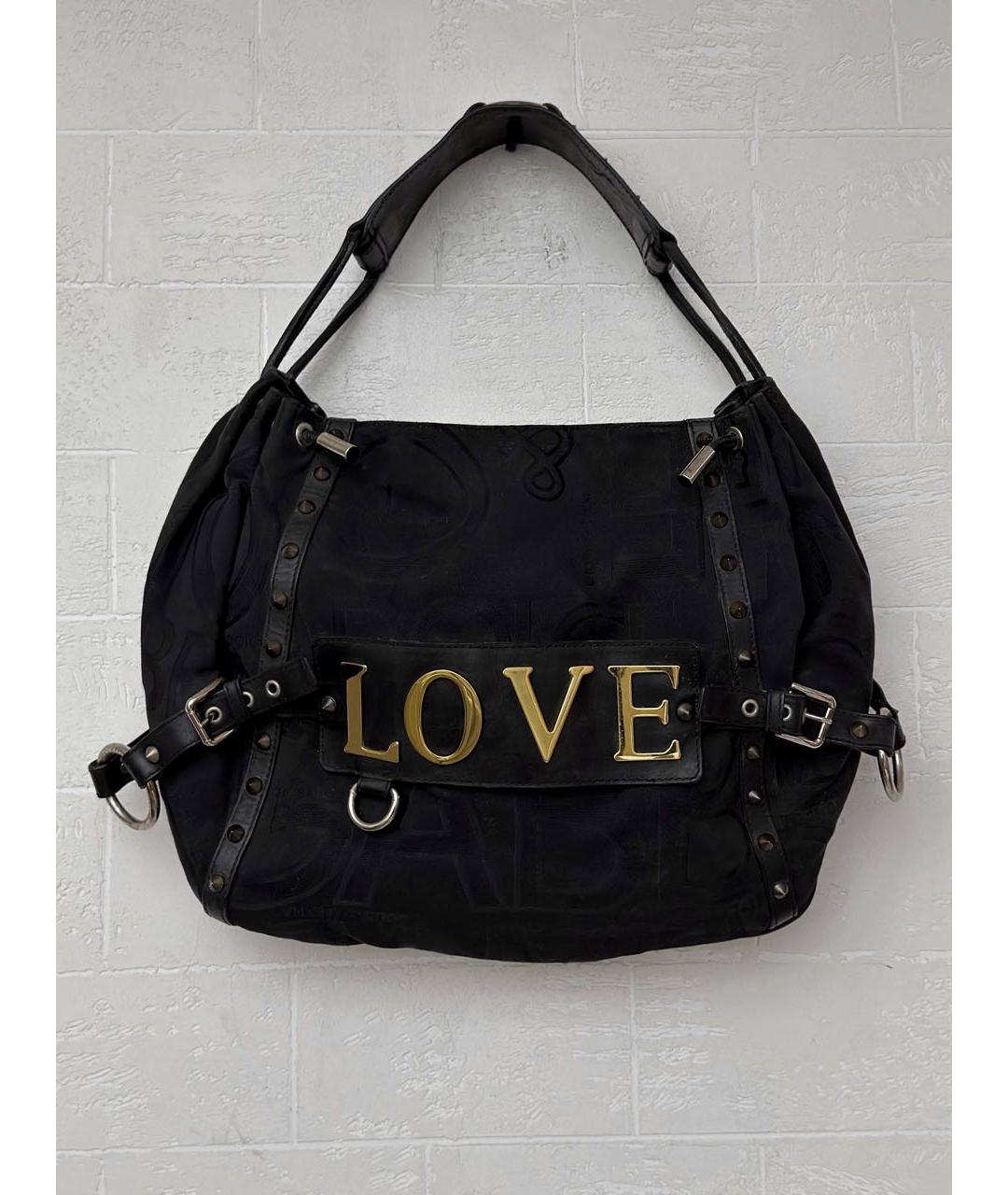 DOLCE&GABBANA Черная сумка с короткими ручками, фото 5