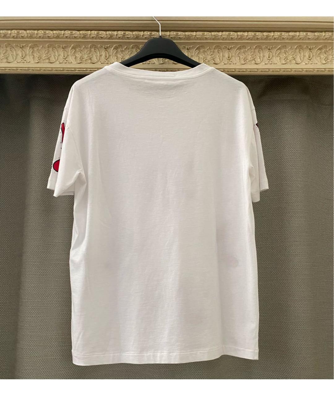 STELLA MCCARTNEY Белая хлопковая футболка, фото 7