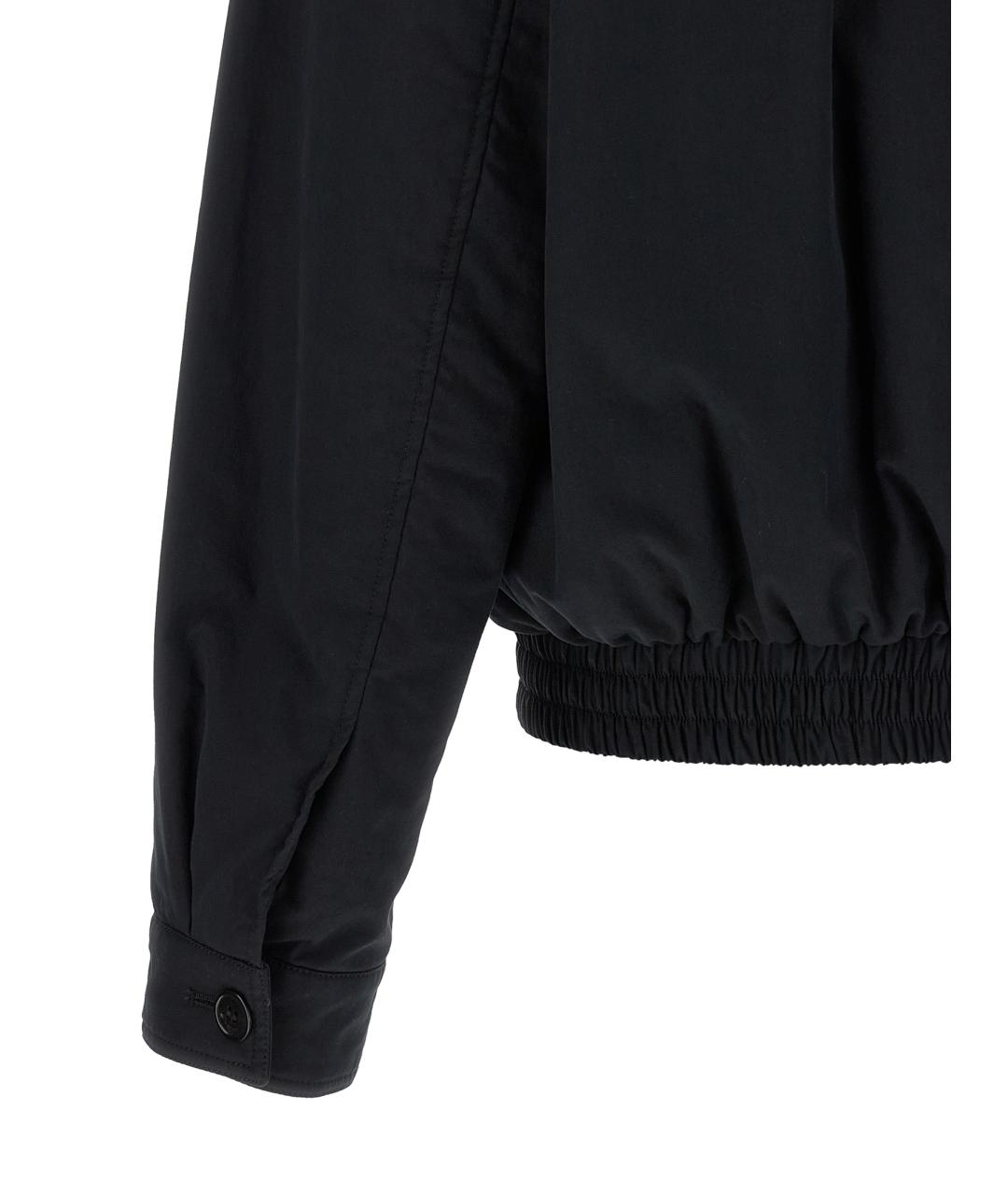 SAINT LAURENT Черная хлопковая куртка, фото 4