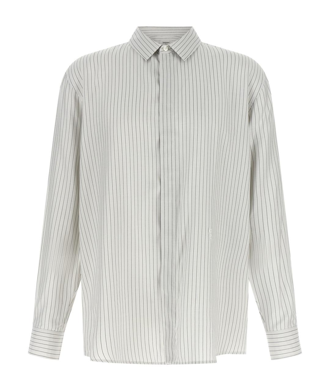 SAINT LAURENT Серая классическая рубашка, фото 1