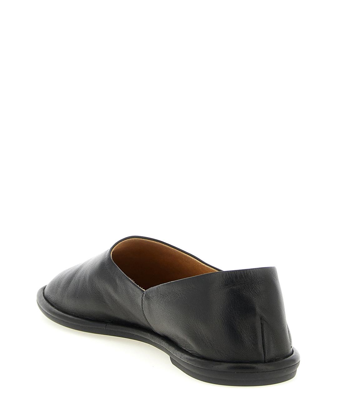 THE ROW Черные кожаные лоферы, фото 3