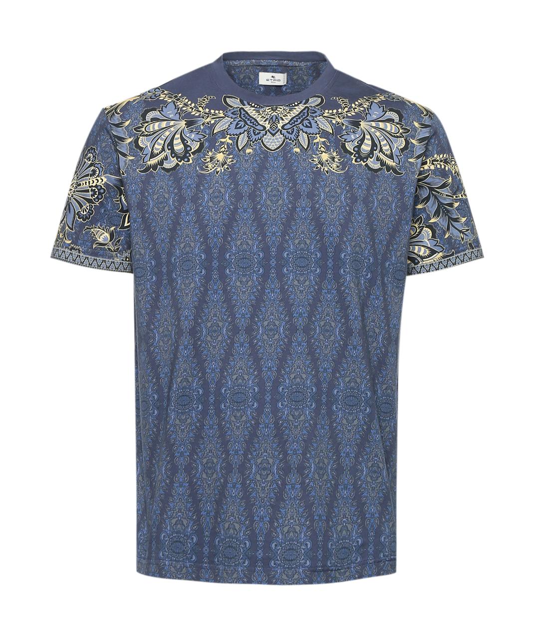 ETRO Мульти хлопковая футболка, фото 1