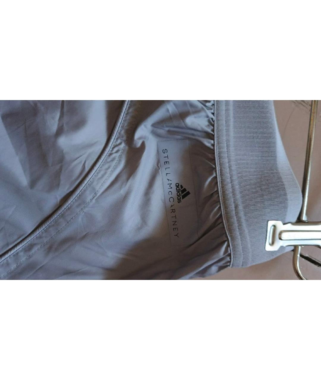 ADIDAS BY STELLA MCCARTNEY Серые полиэстеровые спортивные брюки и шорты, фото 4