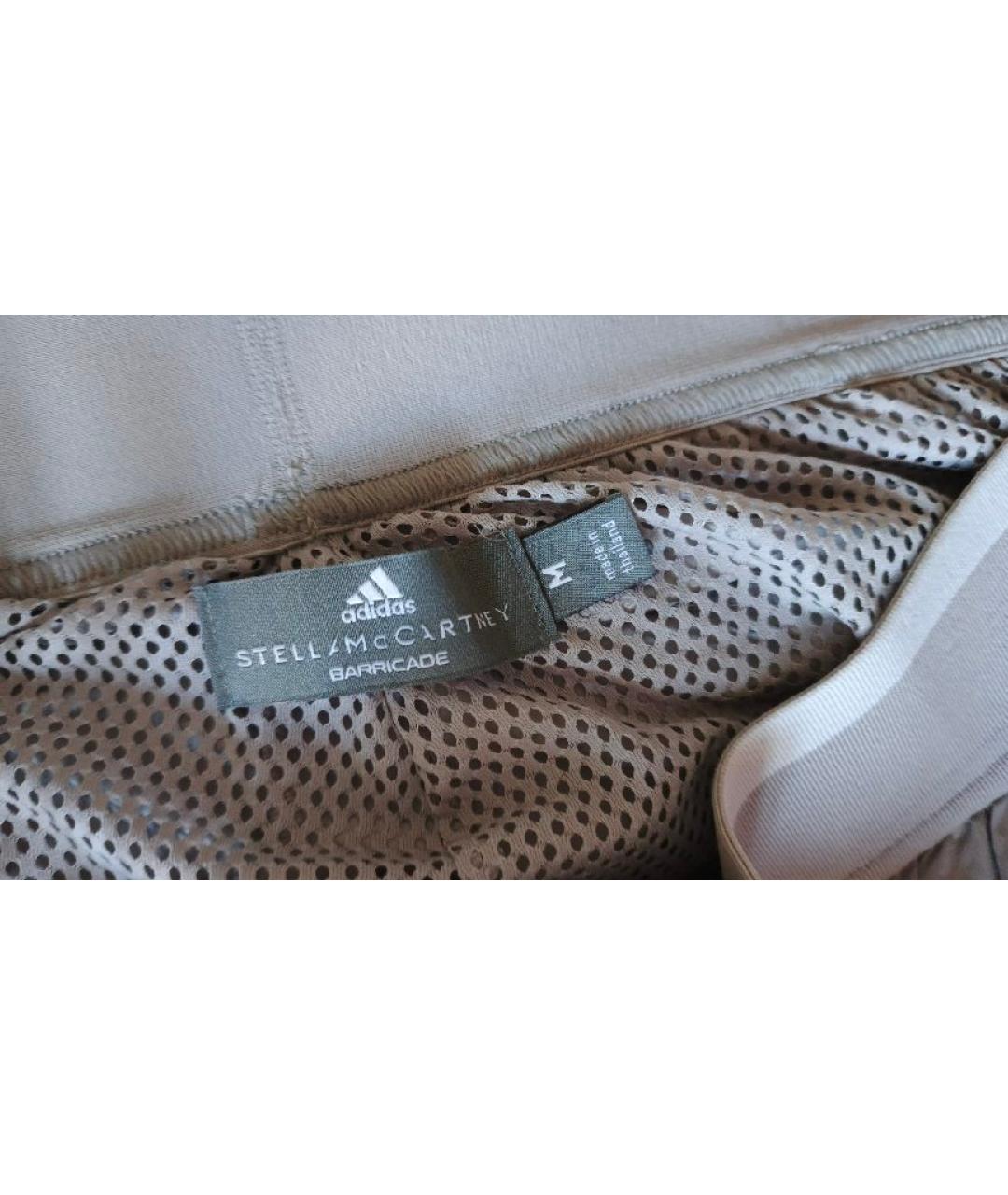 ADIDAS BY STELLA MCCARTNEY Серые полиэстеровые спортивные брюки и шорты, фото 3
