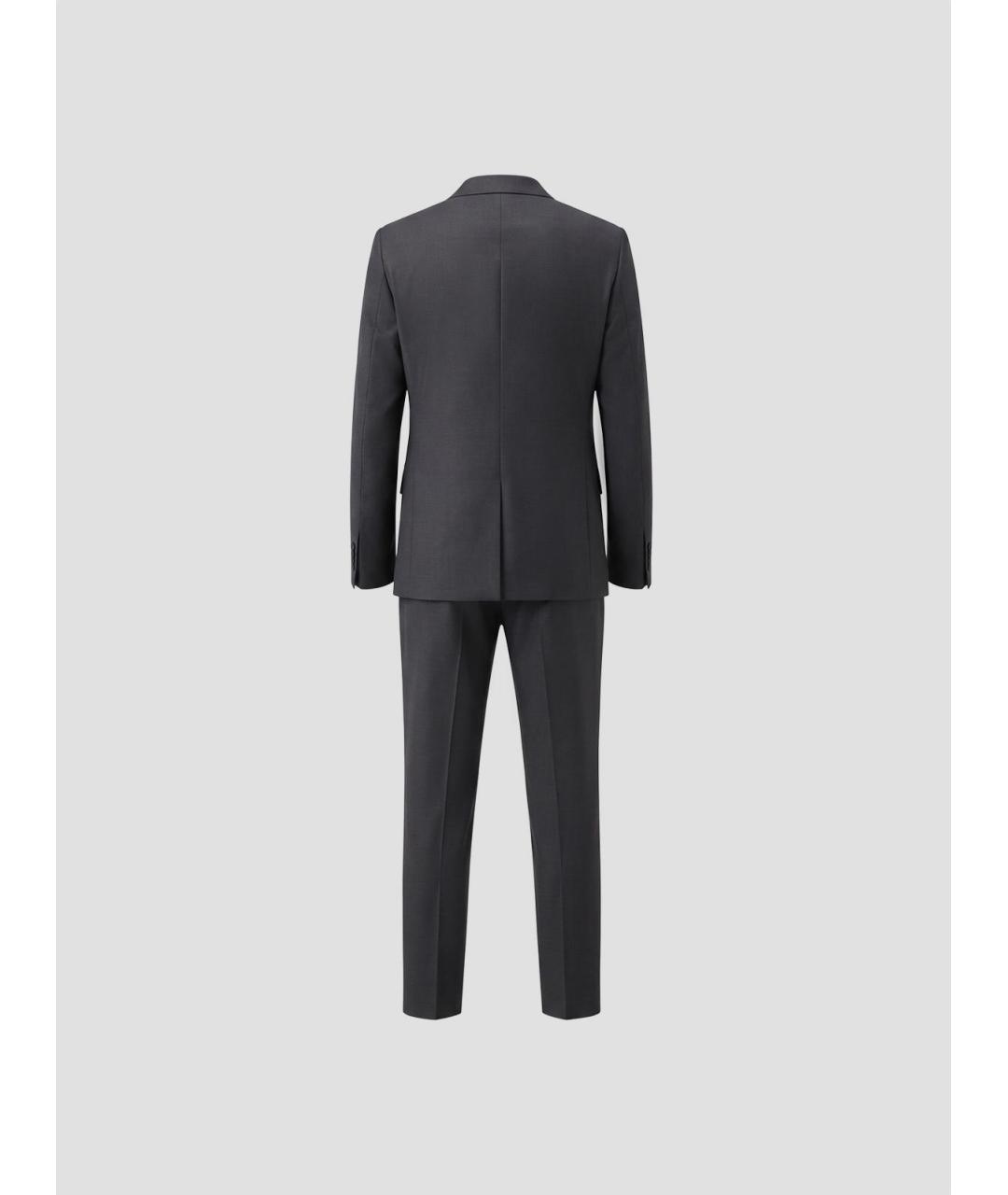 GUCCI Антрацитовый классический костюм, фото 2