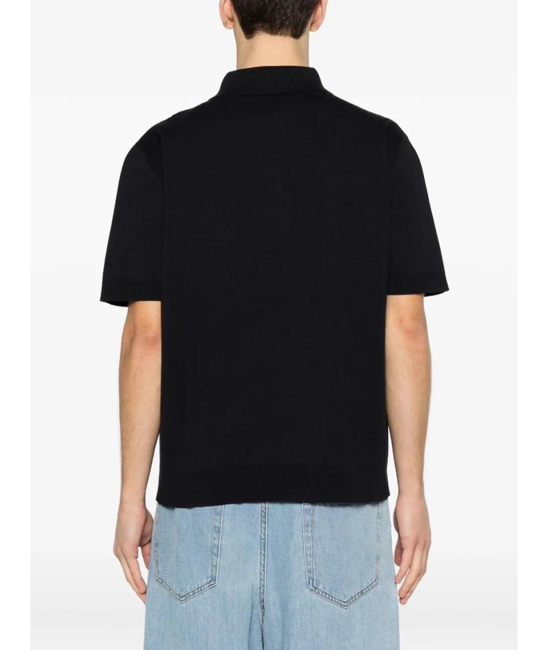 GUCCI Темно-синее поло с коротким рукавом, фото 2
