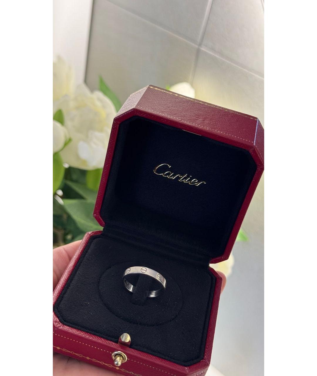 CARTIER Серебряное кольцо из белого золота, фото 2