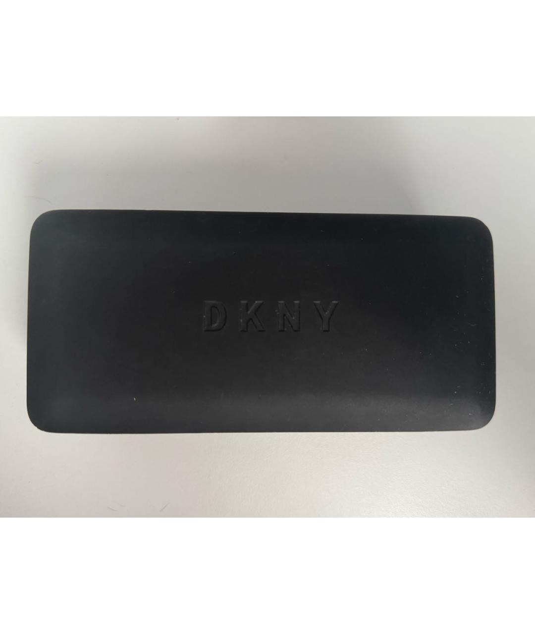 DKNY Коричневые пластиковые солнцезащитные очки, фото 4