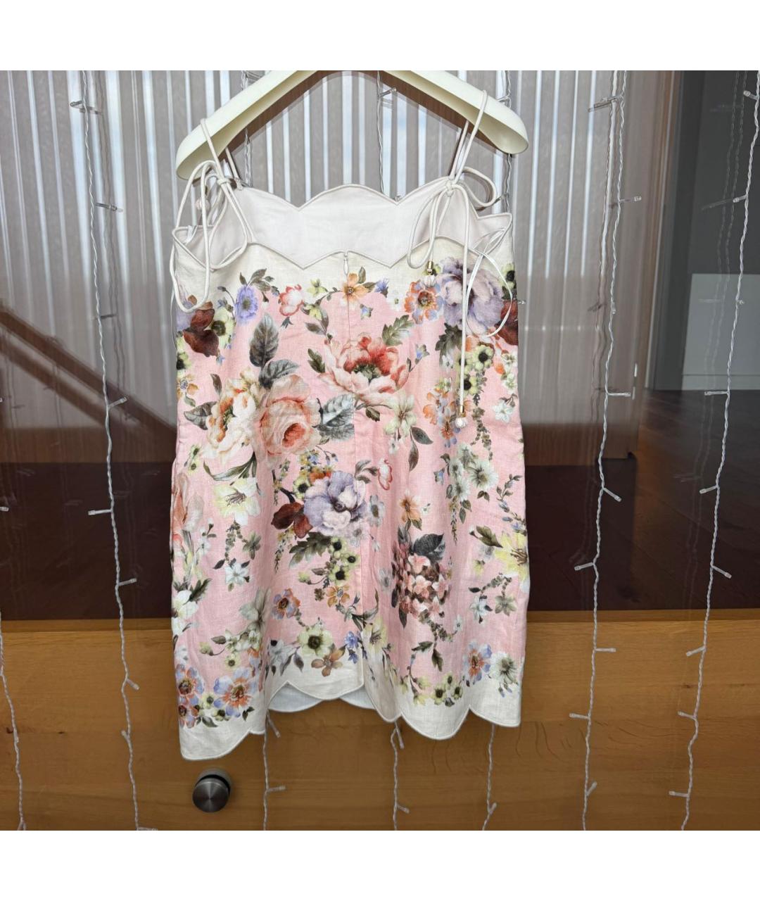 ZIMMERMANN Розовый хлопковый сарафан, фото 2