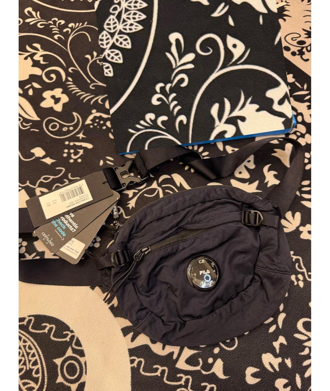 CP COMPANY Темно-синяя поясная сумка, фото 2