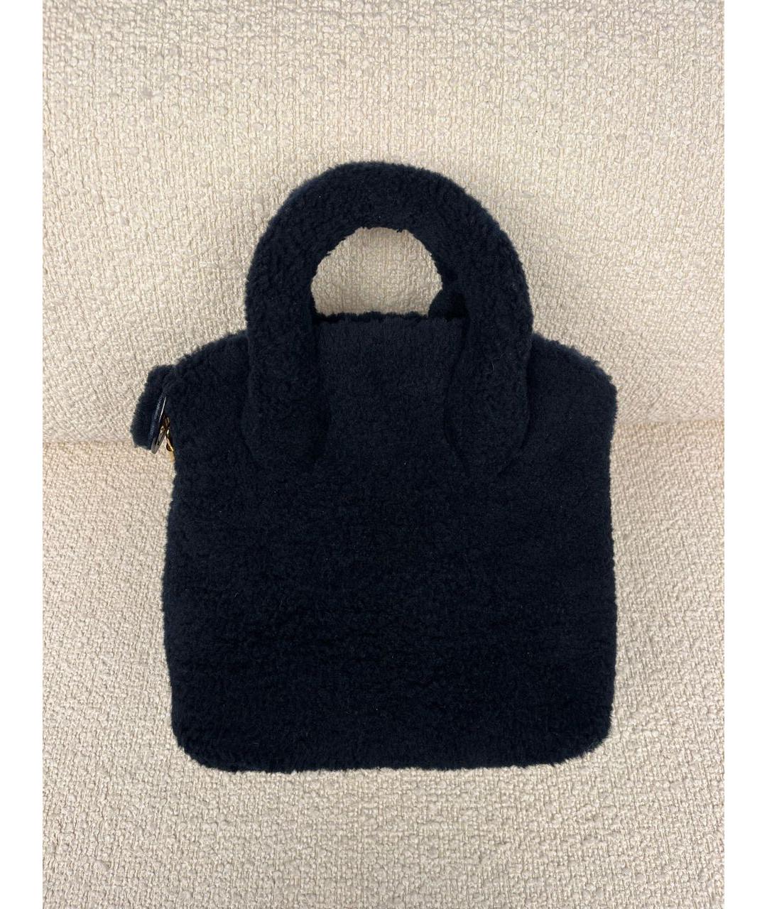 LOUIS VUITTON Темно-синяя сумка с короткими ручками, фото 9