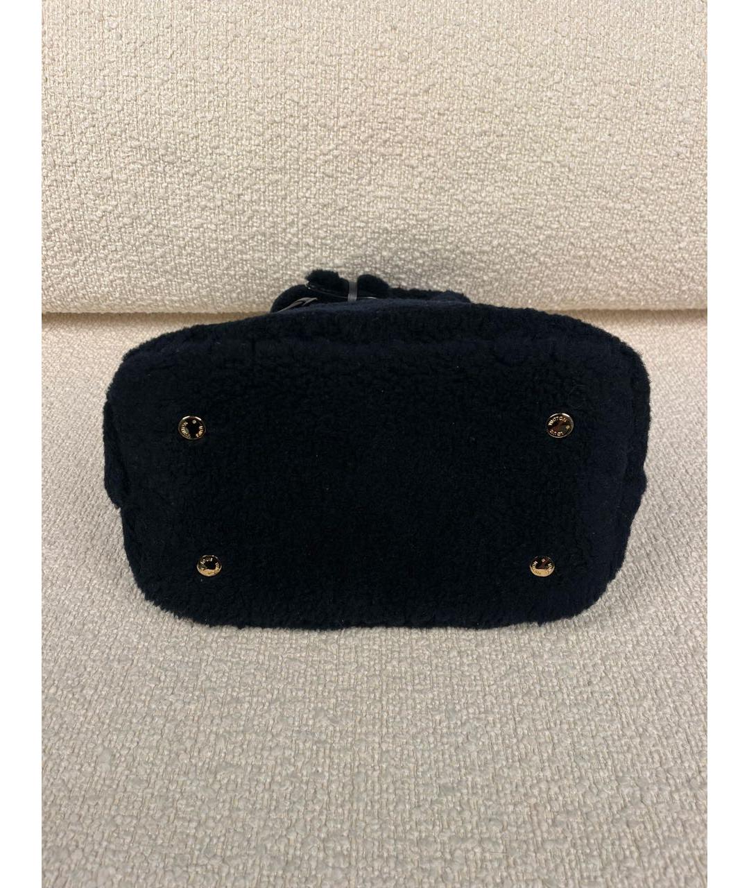 LOUIS VUITTON Темно-синяя сумка с короткими ручками, фото 6