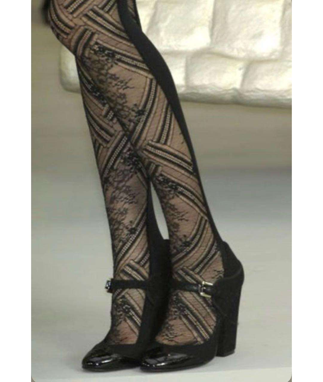 CHANEL Черные носки, чулки и колготы, фото 2