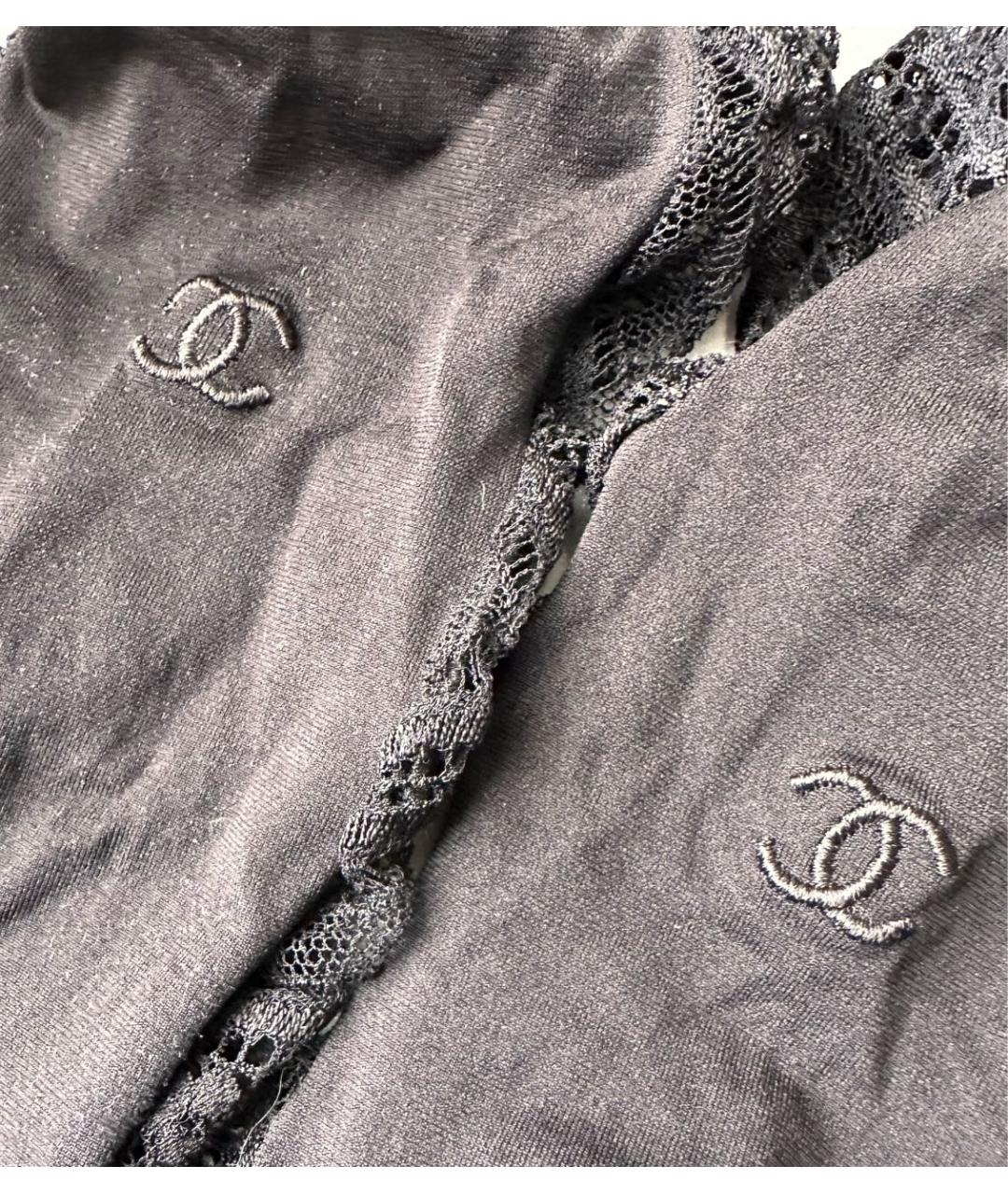 CHANEL Черные носки, чулки и колготы, фото 5