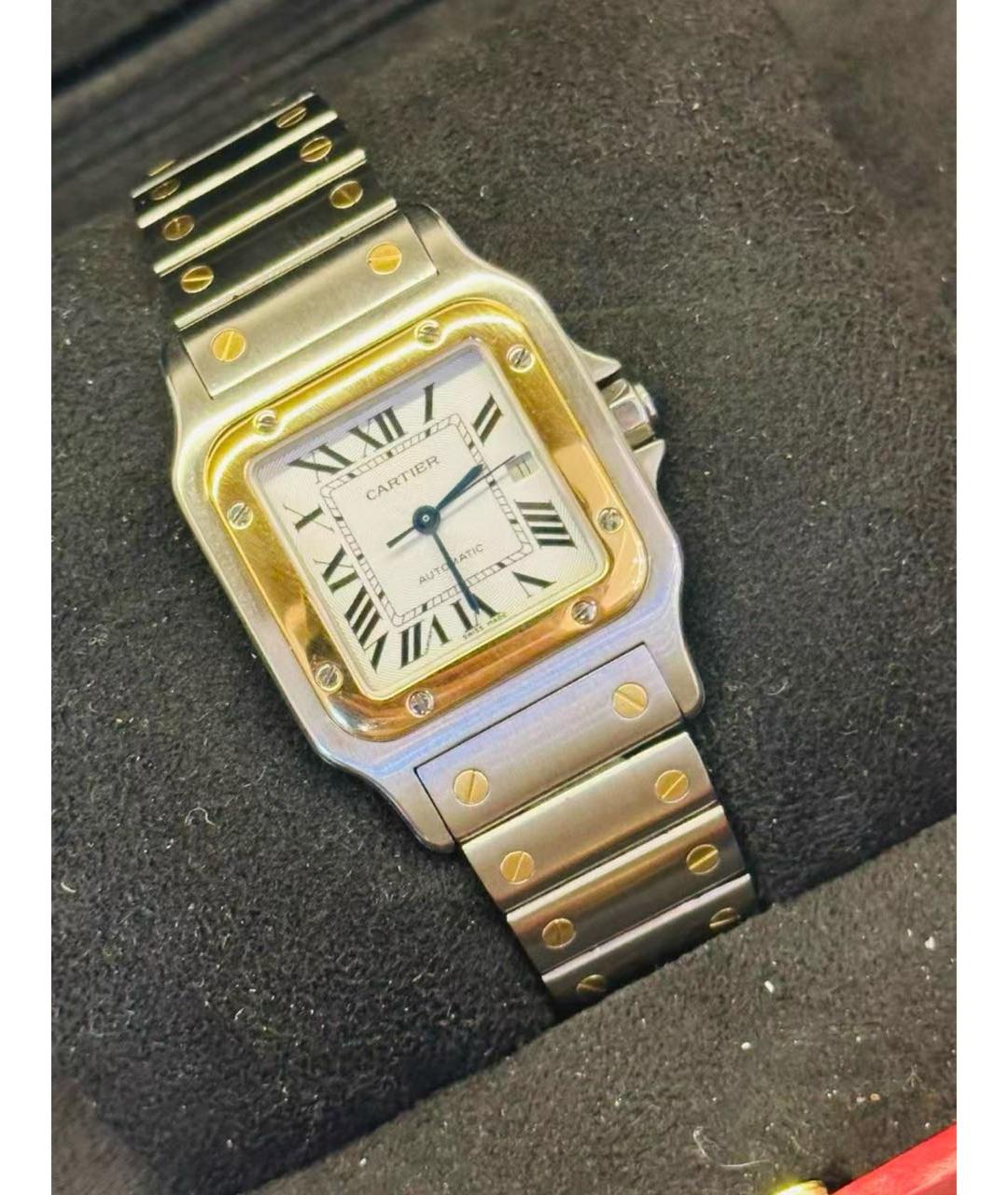 CARTIER Серебряные часы, фото 4