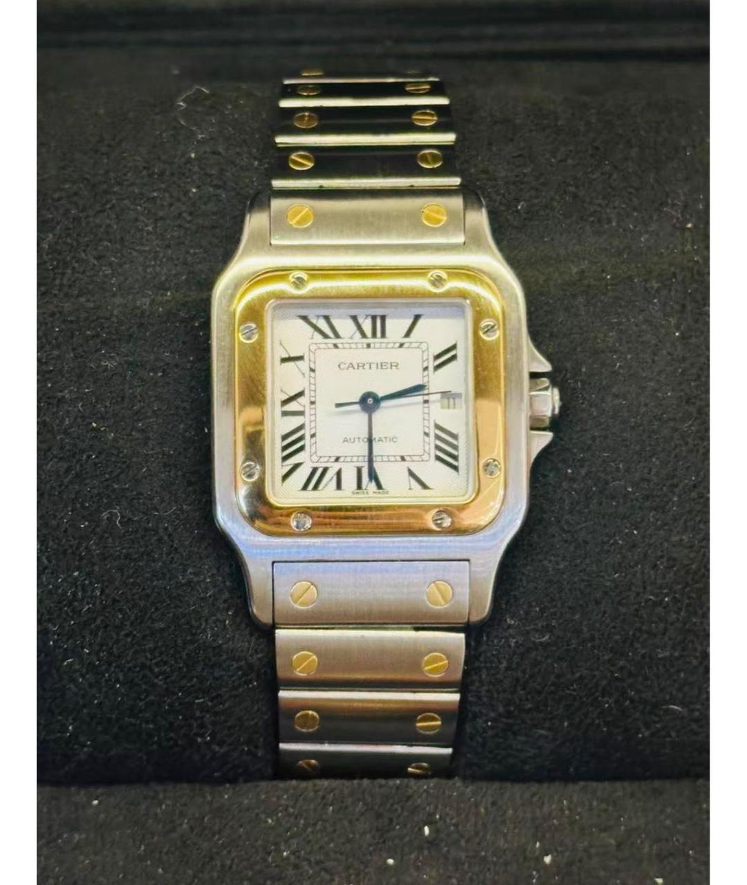 CARTIER Серебряные часы, фото 2