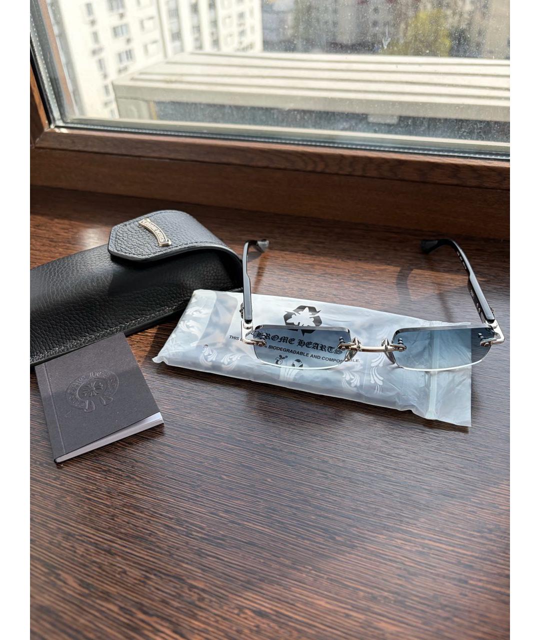 CHROME HEARTS Черные солнцезащитные очки, фото 4